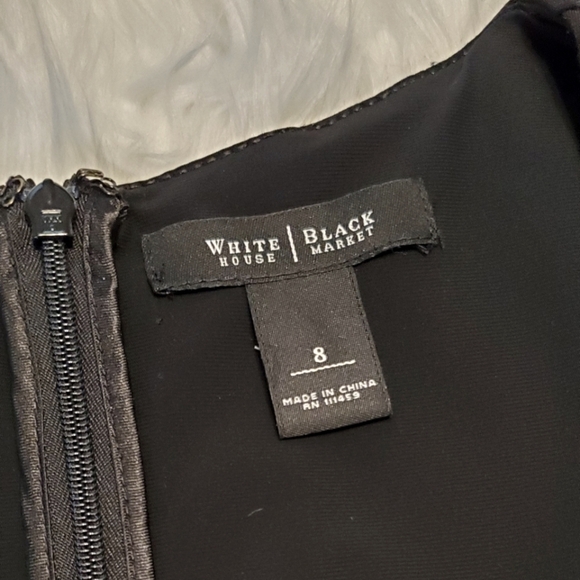 White House Black Market Blk Instantly Slimming Sleeveless Bodycon Dress Size 8 - Picture 5 of 7